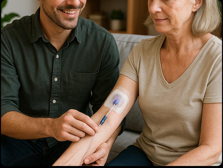 La sécurité des soins pour les patients porteurs de VVC