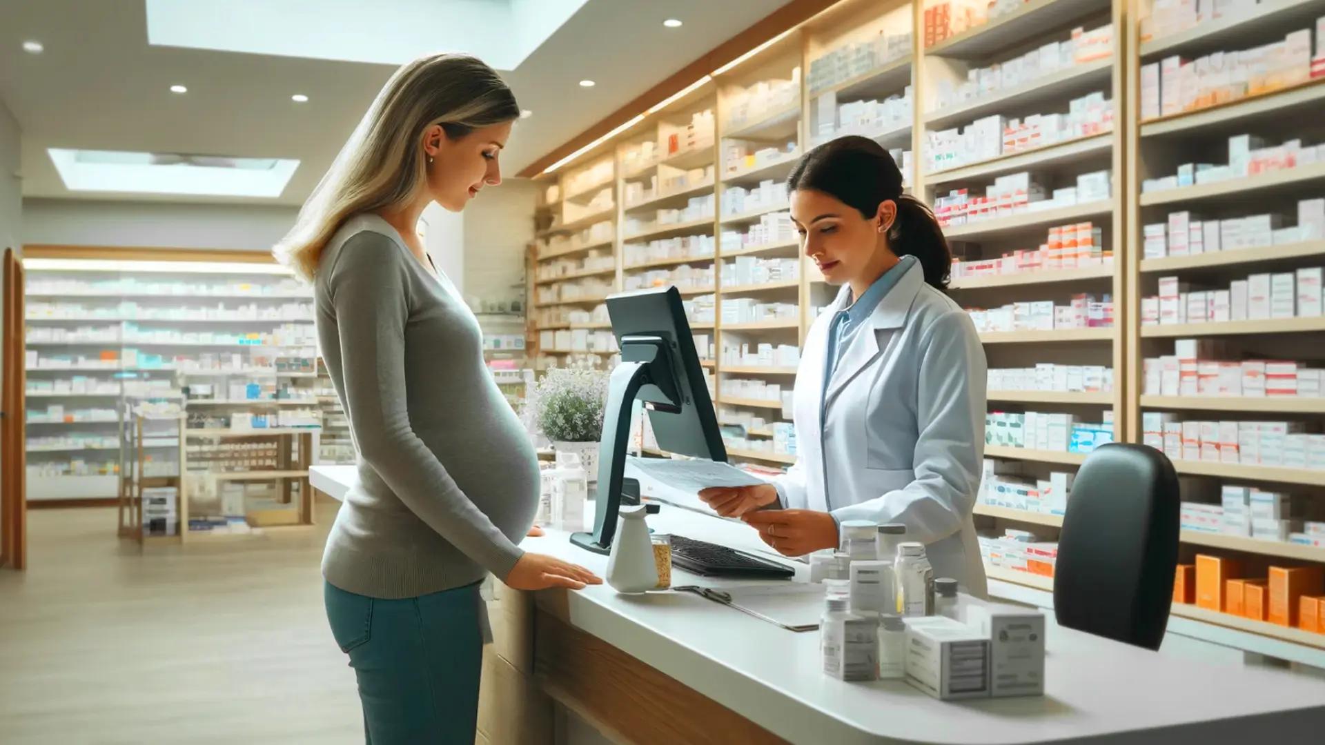 Entretien femme enceinte à l'officine